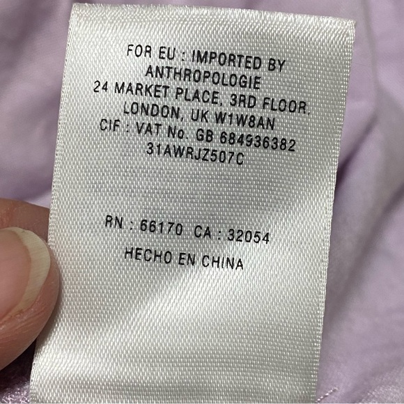 Anthropologie 9-H15 STCL yellow Eyelet Dress Size Small - Picture 13 of 15